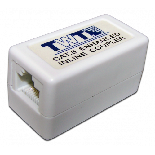 RJ-45 sockets coupler, unshielded, category 5E